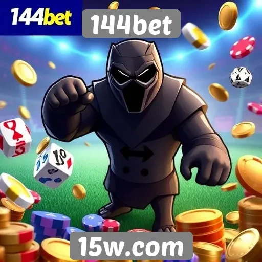 Variedade de jogos disponíveis na 144bet